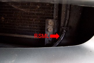 Left Front Bumper
Pan Wiring with Indicator